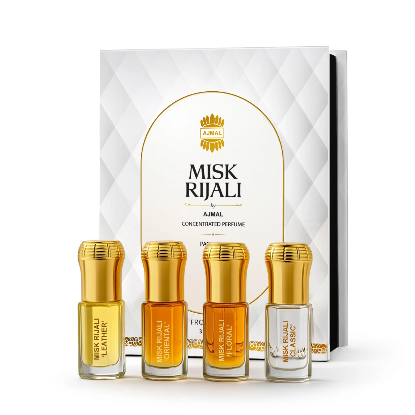 MISKRIJALI_CP_GIFTSET_12ML_2_7faf88dc-7127-4c6a-94a3-f58578dd4b46 Misk Rijali Gift Set for Unisex Pack of 4 (3 ml each) By Ajmal india - Image 1